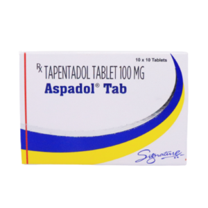 Aspadol 100 mg tablets for moderate to severe pain relief