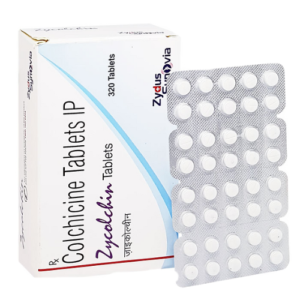 Colcrys (Colchicine) 0.6 mg tablets for gout flare treatment