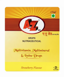 A To Z NS Oral Drops Mango flavor for infants