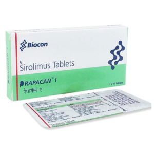 Rapacan 1 mg (Sirolimus) tablets for kidney transplant rejection prevention
