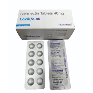 Covilife 40mg Tablet (Ivermectin) for the effective treatment of parasitic infections