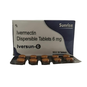 Iversun 6mg (Ivermectin) antiparasitic tablet parasite infection treatment