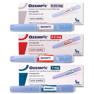 Ozempic (Semaglutide) injection pen for type 2 diabetes management and weight loss