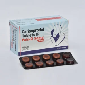 Pain O Soma (Carisoprodol) tablets for effective muscle pain and spasm relief