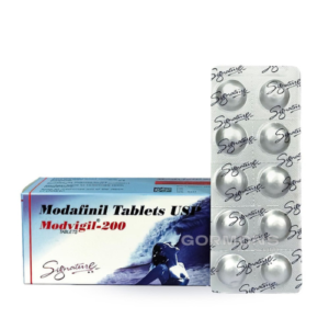 Modvigil 200mg (Modafinil) tablets for improved mood and concentration